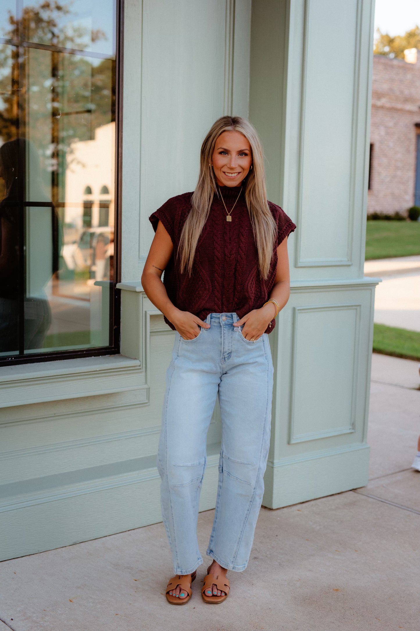 Jenna Barrel Jeans
