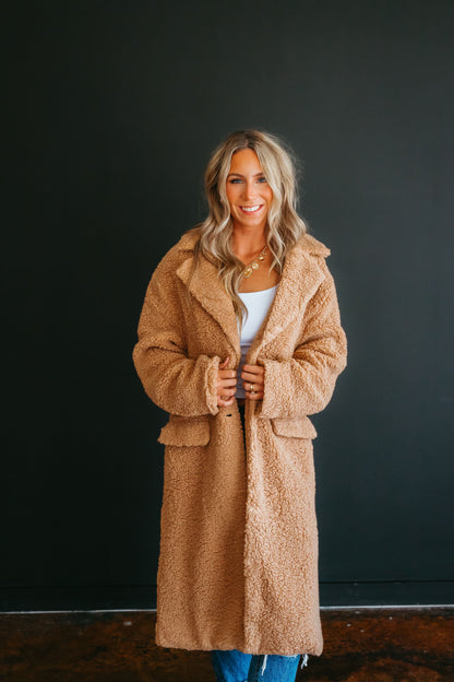 Isabella Luxe Teddy Coat