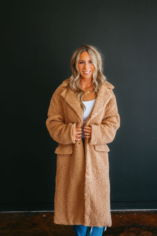 Isabella Luxe Teddy Coat