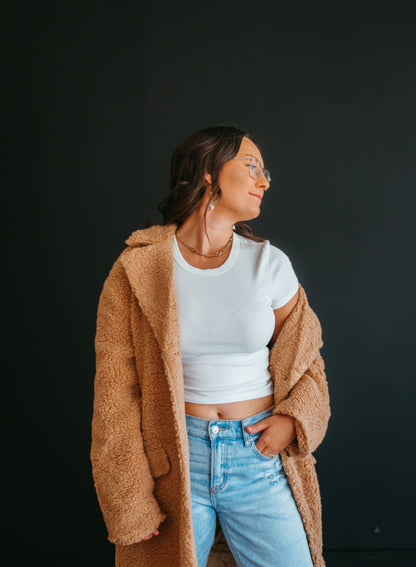 Isabella Luxe Teddy Coat