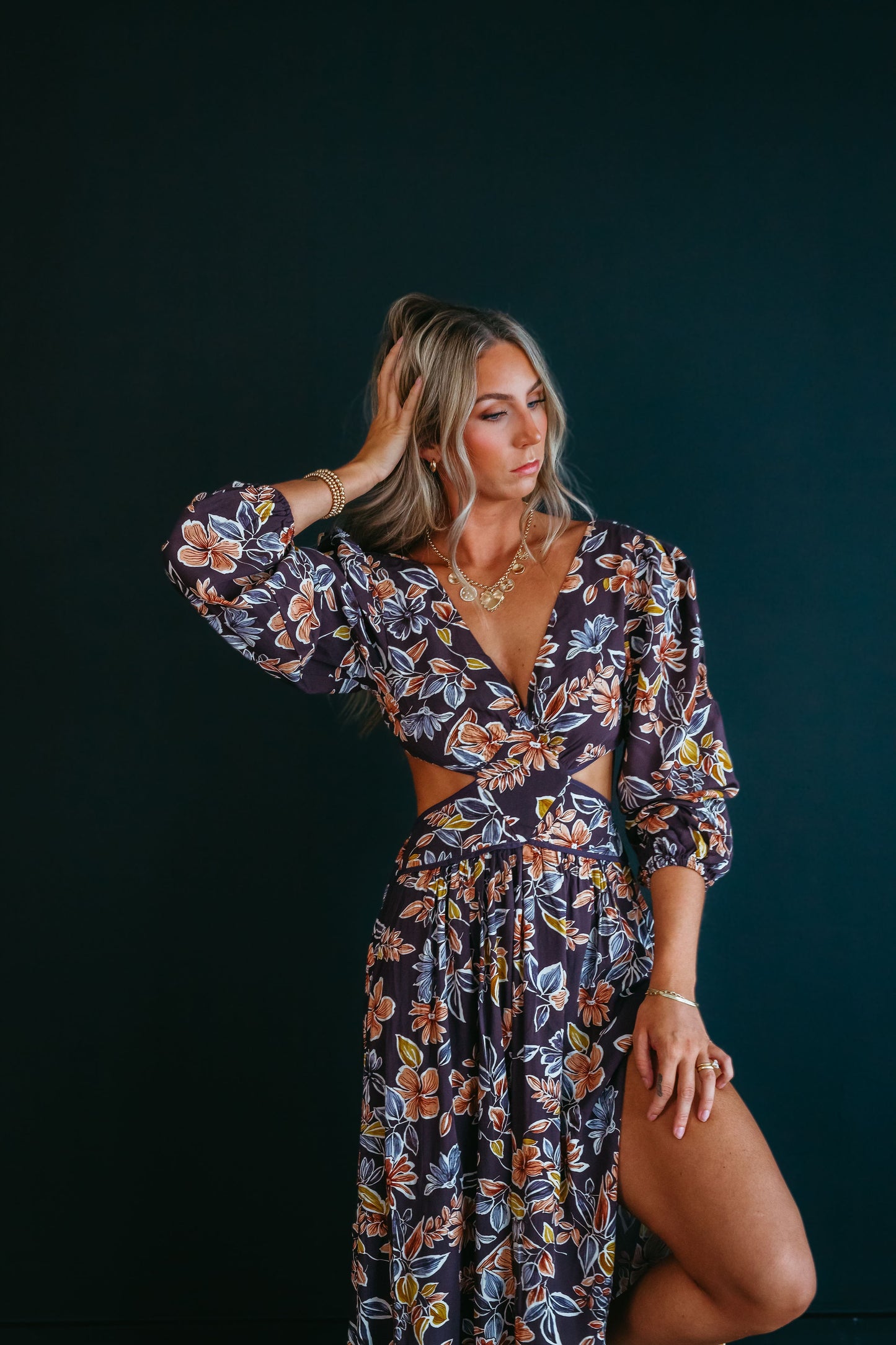 Amara Floral Dress