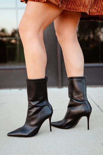 Faux Stiletto Boot