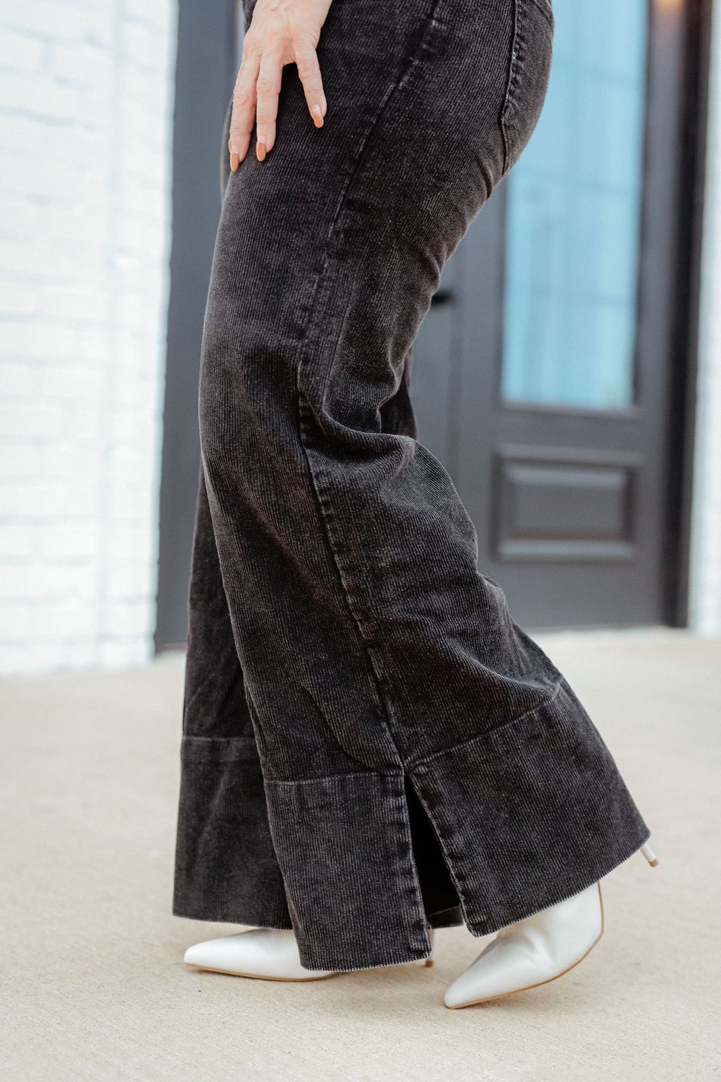 Vintage Black Corduroy Pant