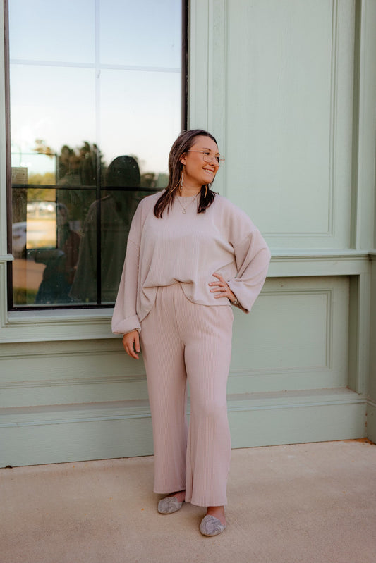 Manifest It Ribbed Set