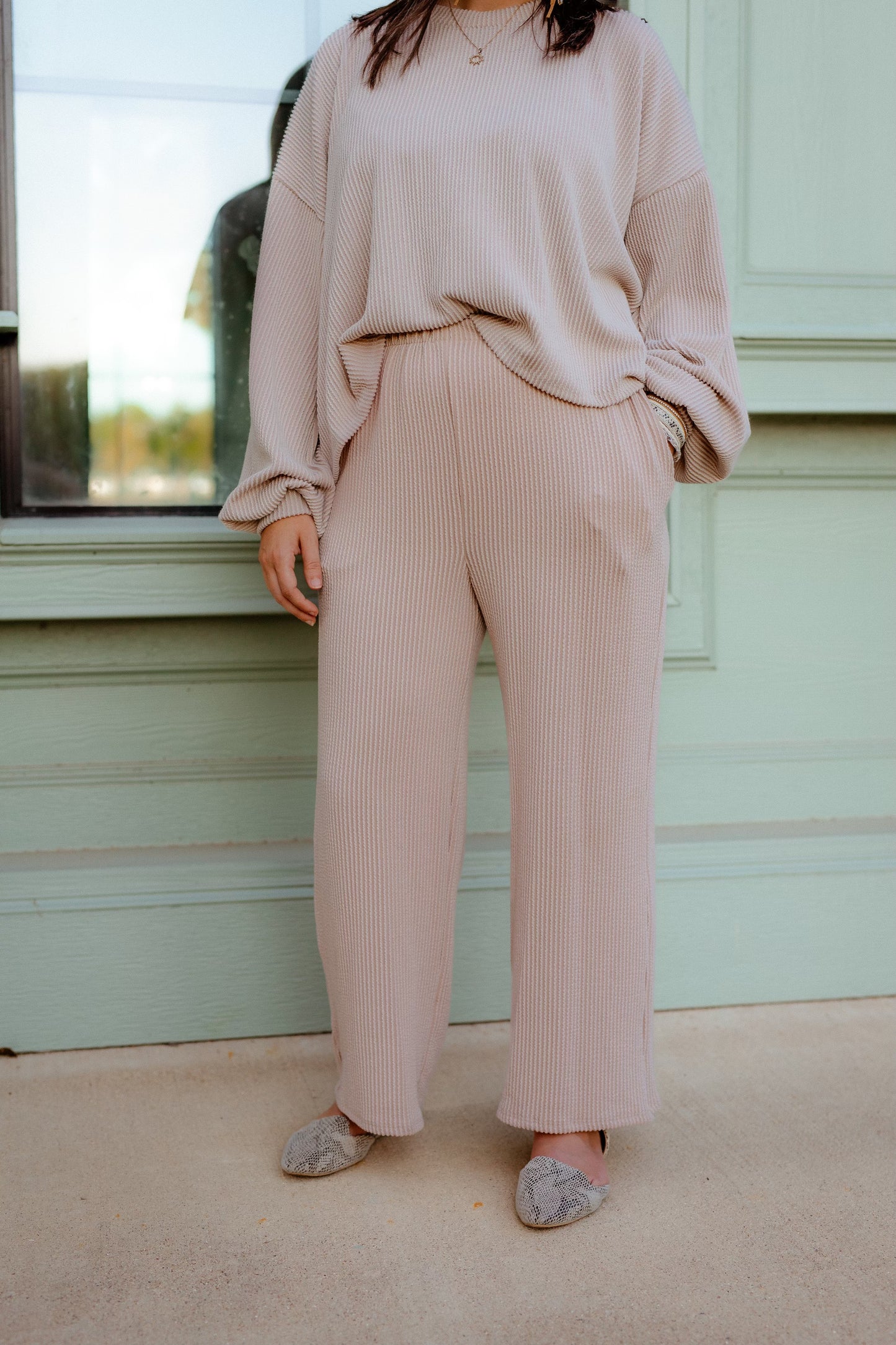 Manifest It Ribbed Set