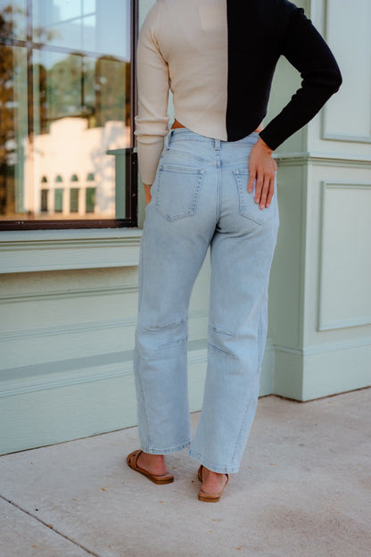 Jenna Barrel Jeans